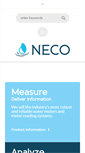 Mobile Screenshot of necowater.com